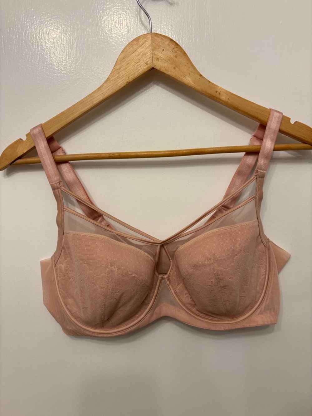 💐2 for $25 Lace Underwire Understance Bra in Dusty Pink